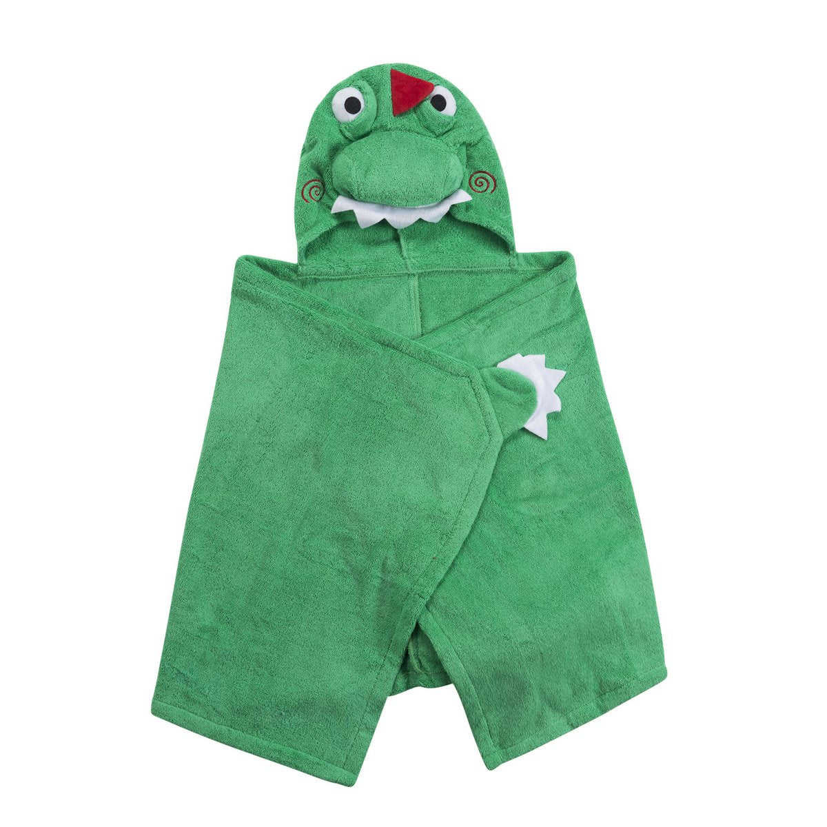 Zoocchini Kids Badcape - Devin The Dinosaur - Helloboy groen dino