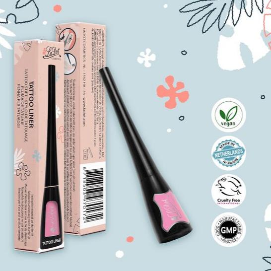 tattoo liner roze pink la dot cosmetics