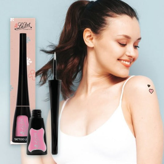 tattoo liner roze pink la dot cosmetics