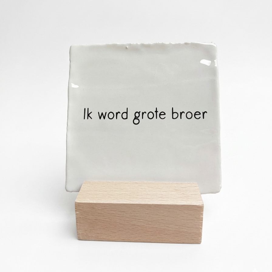 tegel ik word grote broer