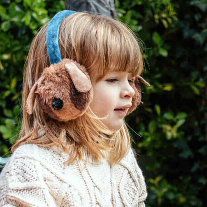 oorwarmer teckel hond bruin