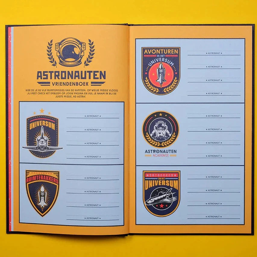 Vriendenboek • Astronaut