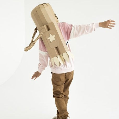 DIY kartonnen Astronaut - Helloboy