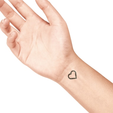 tattoo steen la dot cosmetics hart hartje heart