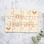 houten puzzel je wordt tante