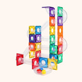 Magnetische Bouwblokken • Knikkerbaan • 100 Stuks