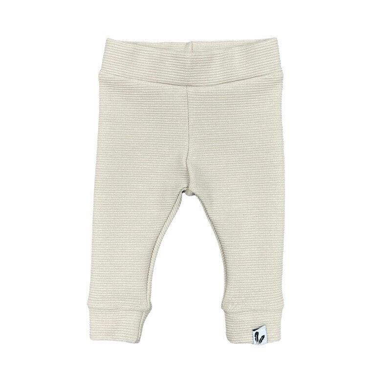 Newborn Broekje • Rib Beige