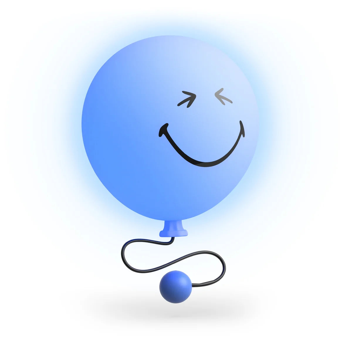 mob bubbly light blue blauw kinderkamerverlichting tienerkamerverliichting smiley kinderlamp tienerlamp