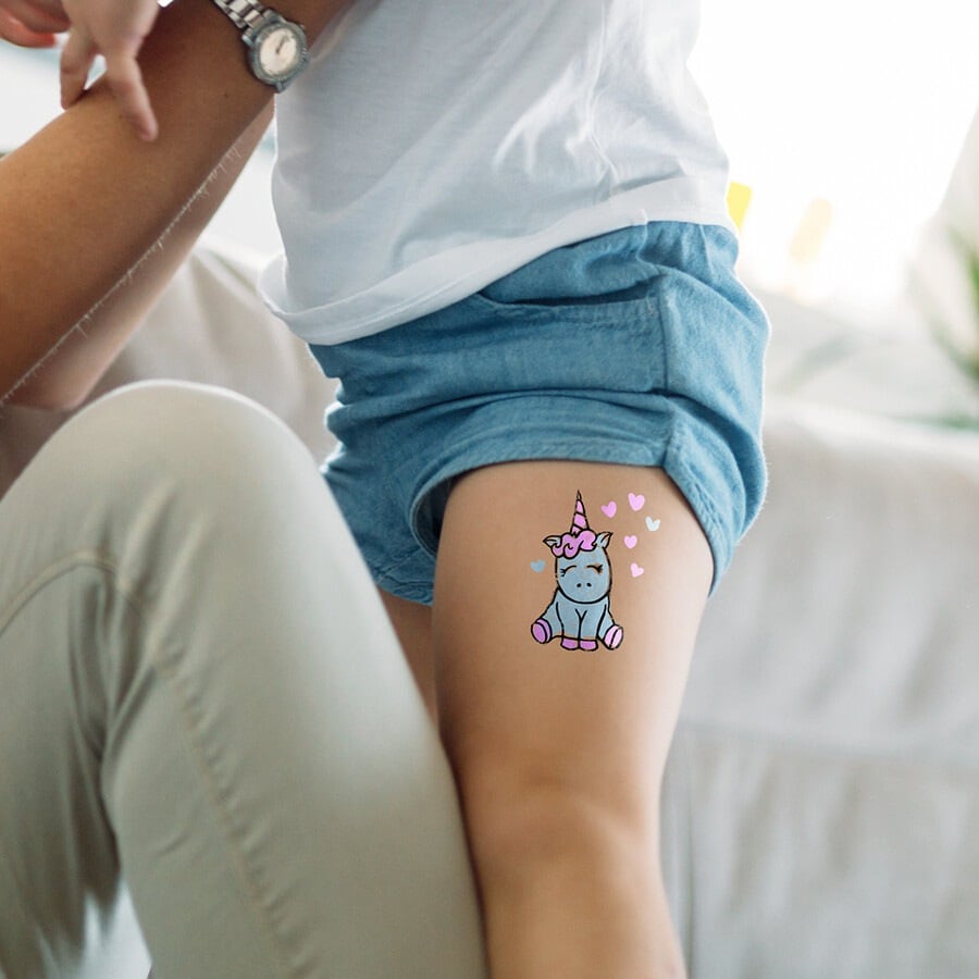 tattoo steen la dot cosmetics eenhoorn unicorn