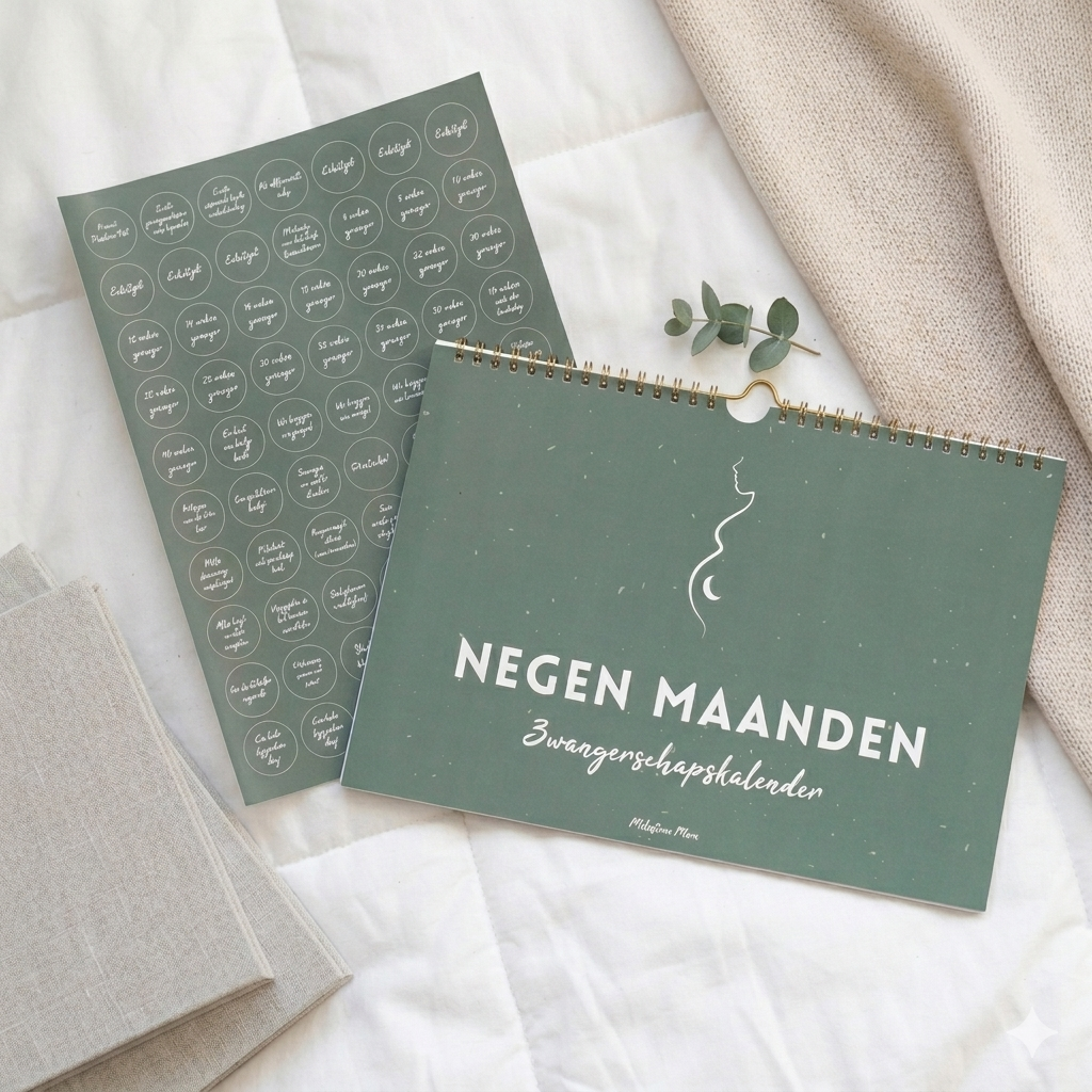 zwangerschapskalender mijlpalenkalender negen maanden kalender
