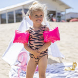 Zwembandjes Neon Roze • 0-2 jaar