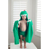 Zoocchini Kids Badcape - Devin The Dinosaur - Helloboy groen dino