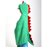 Zoocchini Kids Badcape - Devin The Dinosaur - Helloboy groen dino