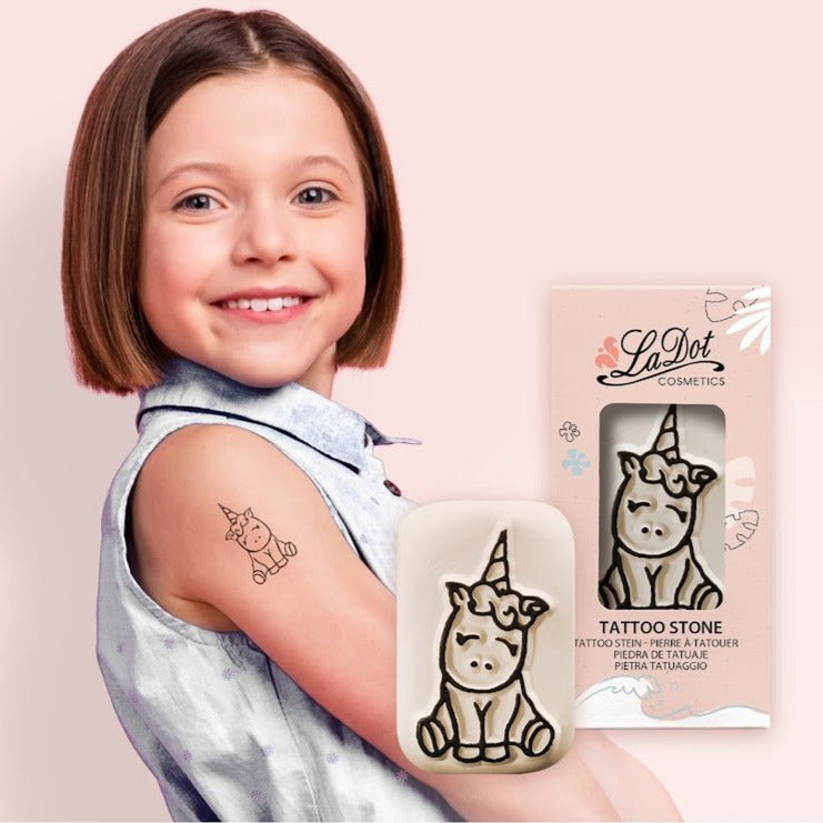 tattoo steen la dot cosmetics eenhoorn unicorn
